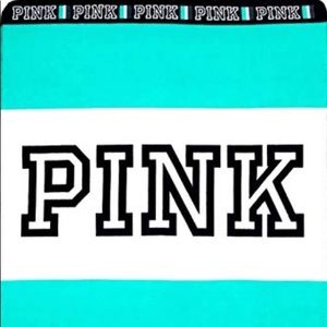 VS PINK DORM BLANKET BLUE